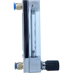 Flüssiges φ6φ8φ10 Schwimmer-Durchflussmesser DK800 Schnellanschluss Gāzes temperatūra Metāns Etanols Messgerät (gāze 6-60L H 8mm)