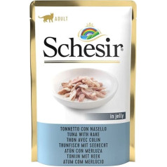 Schesir kaķiem pieaugušajiem tuncis ar heku 85g