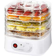 Esperanza EKD004 Food Dehydrator Transparent White 250 W