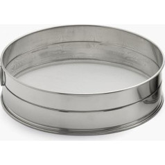 Weis Flour Sieve Ø 30cm, Stainless Steel Silver, 30 x 30 x 8 cm