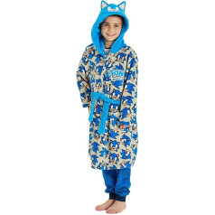 Sonic The Hedgehog Boys Patterned Dressing Gown