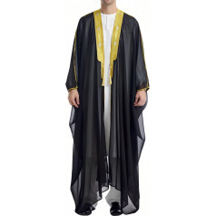 Musuly Men's Kaftan - Traditional Thobe Abaya Djellaba