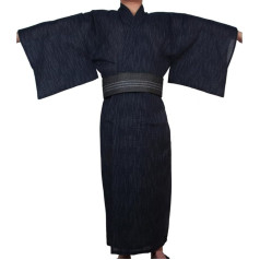 Jinbei Vīriešu japāņu japāņu jukata kimono halāts Jinbei