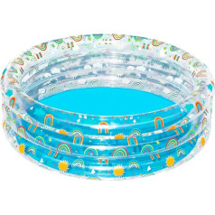 Bestway Rainbow Splash airēšanas baseins Diametrs 150 x 53 cm