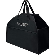 Le Bouscatier Wooden Bag for 30 or 50 cm Logs, Firewood Basket for Stove and Fireplace