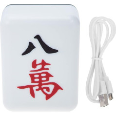 Uonlytech Mahjong Nachtlicht Schlafzimmer LED Ladeschreibtischlampe Lustige Geschenke