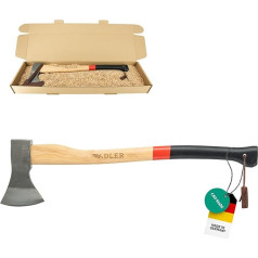 ADLER Rheinland cirvis 1250 gr, koka kāts 70 cm, krēmkrāsas/melns