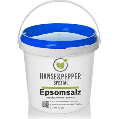 Hanse&Pepper Gewürzkontor 5 kg Epsoma sāls MgSO4 5 kg spainis - Greenline sērija
