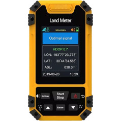 Rokas GPS zemes mērītājs S4 Zemes mērītājs GNSS uztvērējs GPS zemes mērītājs Dzeltens