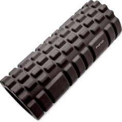 Fizyo Fascia Roller mugurkaula EVA putu rullītis trigera punktu masāžai, putu rullītis veicina asinsriti, masāžas rullītis muskuļu atslābināšanai, ar transportēšanas maisiņu, 33 cm x 14 cm