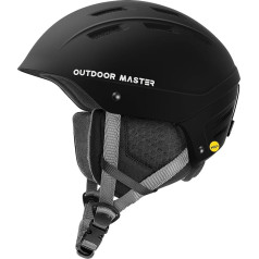 OutdoorMaster MIPS Kelvin II MIPS slēpošanas ķivere Sniega sporta ķivere Snovborda ķivere vīriešiem sievietēm un jauniešiem