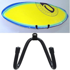 Pmsanzay sienas turētājs slēpēm, slēpju glabāšanas slēpju statīvs, slēpju un snovborda glabāšanai, wakeboard sienas stiprinājums, skeitborda sienas stiprinājums, ne vairāk kā 10 kg, ar aparatūru - melns