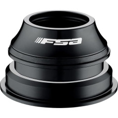 FSA Unisex's Orbit 1.5E ZS daļēji integrēta galvas uzlika, melna, 1.1/8-1.5 collas/15 mm