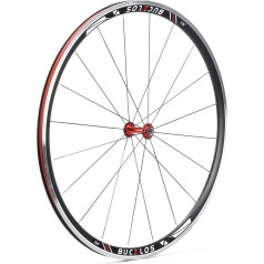 BUCKLOS Road Bike Wheel 700c, alumīnija sakausējuma QR riteņi V Brake Clincher, dubultās sienas plakanas spokes velosipēdu riteņu komplekts, aizmugurējais 7-11 ātruma riteņu riteņu riteņu komplekts 30mm Rimi velosipēdu piederumi