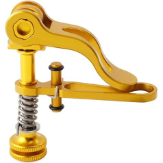 BAHJKASD Alumīnija sakausējuma velosipēdu sēdekļi Post Clamps Quick Release Velosipēdi Seatpost Tube Clip kalnu velosipēdiem Saliekamie velosipēdi