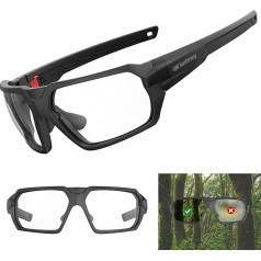 HUNTERSKY HTS Q37 taktiskās šaušanas brilles vīriešiem pret miglas veidošanos