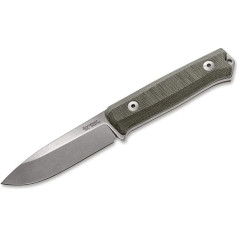 Lionsteel Unisex - Brieža nazis pieaugušajiem B40 Canvas Micarta, zaļš, 9
