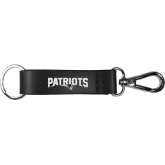 Siskiyou Sports NFL Unisex pieaugušo atslēgu piekariņš ar melnu siksniņu
