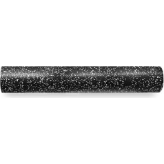 LTLCLZ 90 cm stingra pamatne Jogas putu veltņa spilvens muguras fitnesa vingrošanas masāžas trenažierim Roller Exercise Pilates aprīkojums, balts