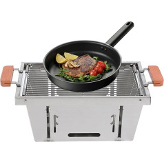 Kustimantu āra grila krāsns, BBQ grila krāsns | mugursomas grila krāsns ugunskura statīvs - salokāma grila krāsns, āra grila krāsns brīvdabas kempingiem, ģimenes svinībām