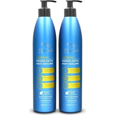 I Belli Capelli Torrano Keratīna matu iztaisnošanas līdzeklis 1 fāzei, nanoplastika matu izlīdzināšanai, organiskais keratīns bez formulas, iepakojumā 2 gabali (2 x 500 ml)