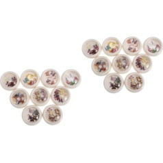 Healeved 2 Sätze Nagel-schmetterlings-ornamente Nagelschmuck Und Dekorationen Nagelkunstzubehör Kindergeschenk Dekoration Weihnachten Nagelkunst- Maniküre-verzierung Metall 9 Boxen * 2