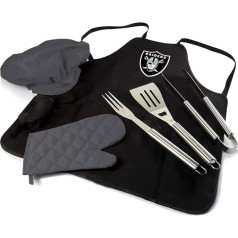 Picnic Time NFL BBQ priekšauts Tote Pro Grill Set