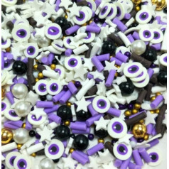 20 g/iepakojumā Mix Sprinkles Beads 3D polimēra māla diski Sequins Helovīna DIY dekorēšanai Akrila skaistumkopšanas nagu mākslas piederumi 1114575006