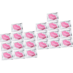 30 eksfoliējošu lūpu masku komplekts Lūpu kopšanas maska Mitrinošs lūpu ādas spilventiņš Lūpu ādas maska Lūpu maskas sausām lūpām Barojoša lūpu sieviešu lūpu kolagēna materiāla rozā MUSISALY