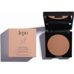 LEPO | Xlent Bronzer, Compactus Nr. 11, ar augu keramīdiem un zirgkastaņa ekstraktu, kas piešķir maigi starojošu un dabiski iedegušo izskatu