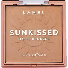 Lamel Sunkissed Matte Bronzer - Matēts bronzējošs pūderis - matēts finišs - dabiski iedegušai ādai - N. 401