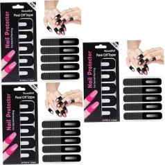300 loksnes Nail Art Anti Spill uzlīmes Nagu uzlīmes nagu mākslas nagu mākslas uzlīmes Nagu mākslas uzlīmes Nagu aizsardzība pirkstiem Nagu lakas pirkstu aizsardzība Nagu lakas aizsardzība Nagu lakas aizsardzība Nagu lakas aizsardzība HONMEET
