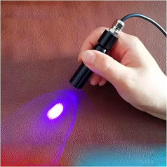 LED UV melnā gaisma Ultra koncentrēta 110-260V 365nm 4054nm 395nm UV LED sveķu cietināšanas gaismas lampa SLA DLP 3D printerim Gaismjutīgi piederumi sveķu cietināšanai (Krāsa : 1 UK , Izmērs : 385nm )