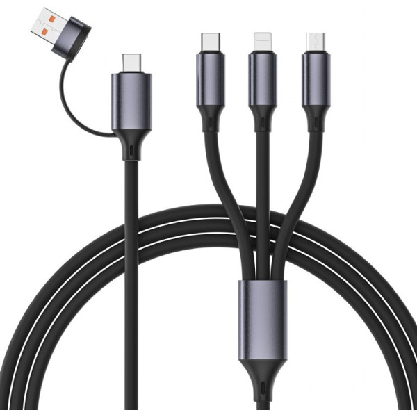4-in-1 usb kabelis 1,5 m