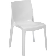 Unbekannt UP ON Nr.4 Krēsli Mod. Ice Higlopp White Gloss