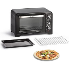 Moulinex Optimo OX444810, nerūsējošais tērauds, 19 litri, melns