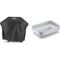 Weber Funda Premium Spirit II 200 - priekš Spirit II 200 y Spirit E-210 (izņemot EO-210) & 6415 Mazas 7-1/2 collas x 5 collas alumīnija pilienu toveri, 10 gabalu komplekts