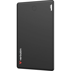 Verbatim My Finder karte, Slim Wallet Tracker karte, uzlādējams Bluetooth priekšmetu meklētājs, makam, pasei un citiem priekšmetiem, saderīga ar Apple 