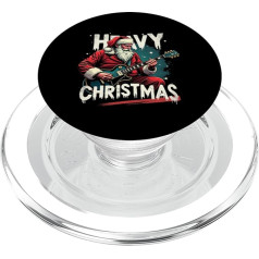 HEAVY CHRISTMAS Ziemassvētku vecīšu ģitāras PopSockets PopGrip für MagSafe