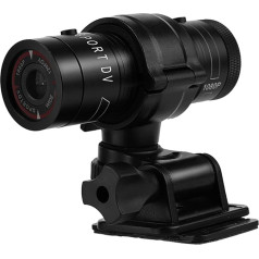 Velosipēda ķiveres kamera, HD 1080P sporta rīcības kamera, motociklu video DV videokamera, automašīnas videoreģistrators, iebūvēts mikrofons un motors, ūdensizturīgs velosipēdu autoreģistrators