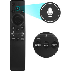 VINABTY BN59-01363J Rezerves balss tālvadības pults Samsung TV UE43AU8072U UE43AU8000 UE43AU7172 UE43AU7172 UE50AU8000 QLED 8000 sērija