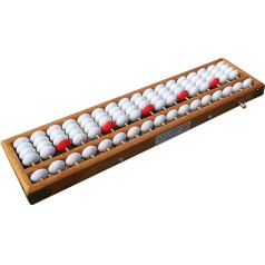 Skaitļu standarta abakss, koka abakss, abakss Agrīnā izglītība Mīklu puzle Abacus lombards Multifunktions-Abacus Bank Ac Abacus