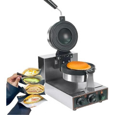 Eiscreme-Burger machen, kommerzielle Hamburger-Maschine, elektrische Hamburger-Maschine, antihaftbeschichtete Hamburger-Maschine mit Eiscreme-Füllung, manuelle Hamburger-Presse