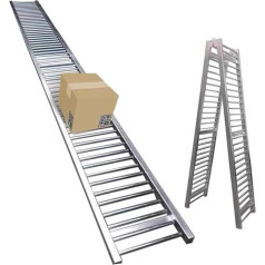 MOZ4dxy Leichtes Schwerkraftförderband, Hochleistungs-Förderband for den gewerblichen Gebrauch for LKW, Anhänger, Lagerhallen, Holzverarbeitung(W 60cm(24 in),3m/9.8ft)