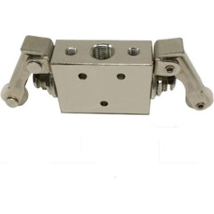 Pneimatiskā mehāniskā ventilācijas sistēma TAC2-41PP Auspuffventil, 2 pozīcijas, 5 riteņi, 1/8 grieziena, dubultais ventilācijas mehānisms (Krāsa: TAC2-41PP-34C)