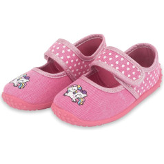FUNCOO PLUS Toddler Meiteņu čības Bērnu vienradzis čības Vieglas iekštelpu čības Bērnu neslīdošas čības bērniem