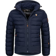 Ģeogrāfiskā Norvēģija FvS Produkcija H-H Ziemas jaka ar kapuci ar kapuci Parka Outdoor Quilted