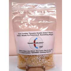 Rock Tumbler Dinamiskās dubultās darbības plastmasas granulas / lodītes galīgajai pulēšanai un pulēšanai