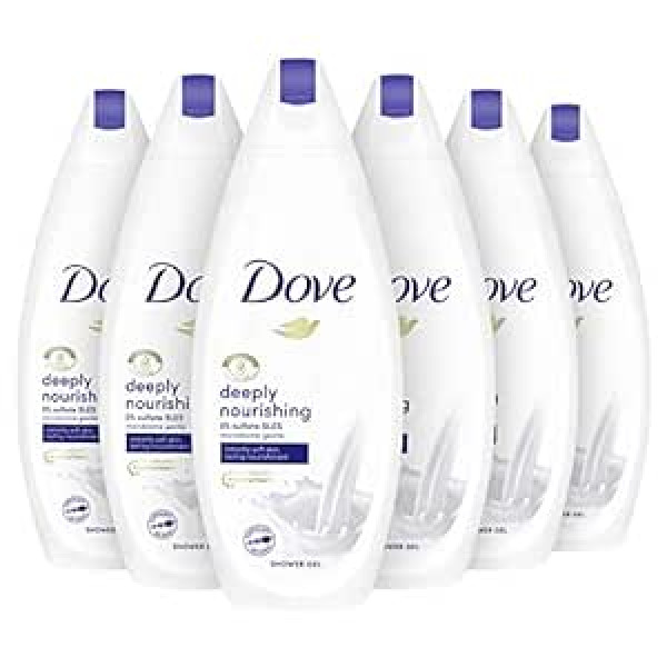 Dove Deeply Nourishing Women 250 ml Douchecrme iepakojumā pa 6