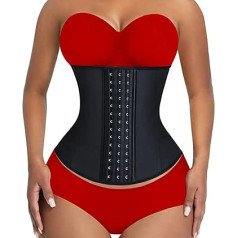 Ann Darling Latex Waist Trainer sievietēm Fajas Colombiana Tummy Control Bodice ķermeņa veidotājs